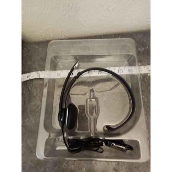 Plantronics‎ M214C Grey Headband Headsets - Picture 1 of 5